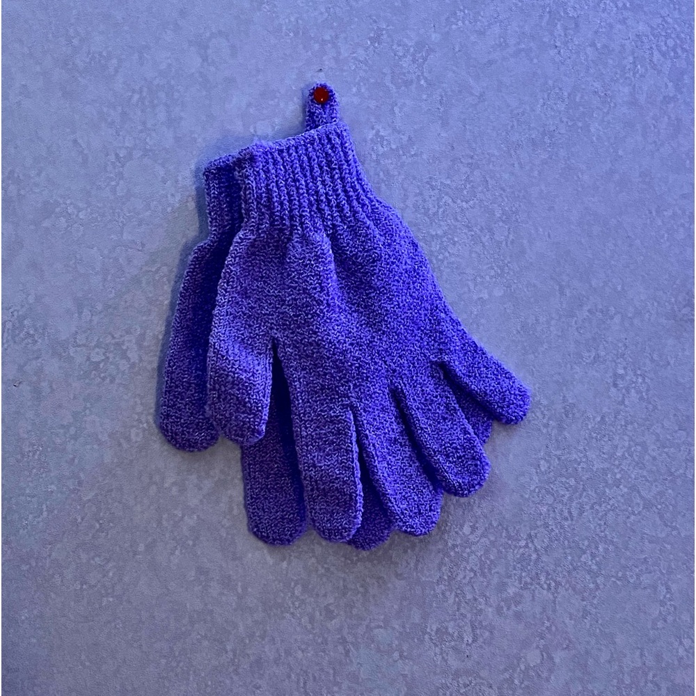 Exfoliating Gloves, Never Used